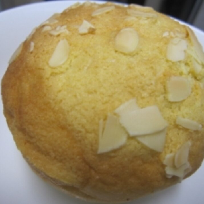 杏仁豆腐風味のミルクマフィン